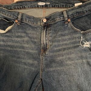 Old navy mid rise boyfriend jeans